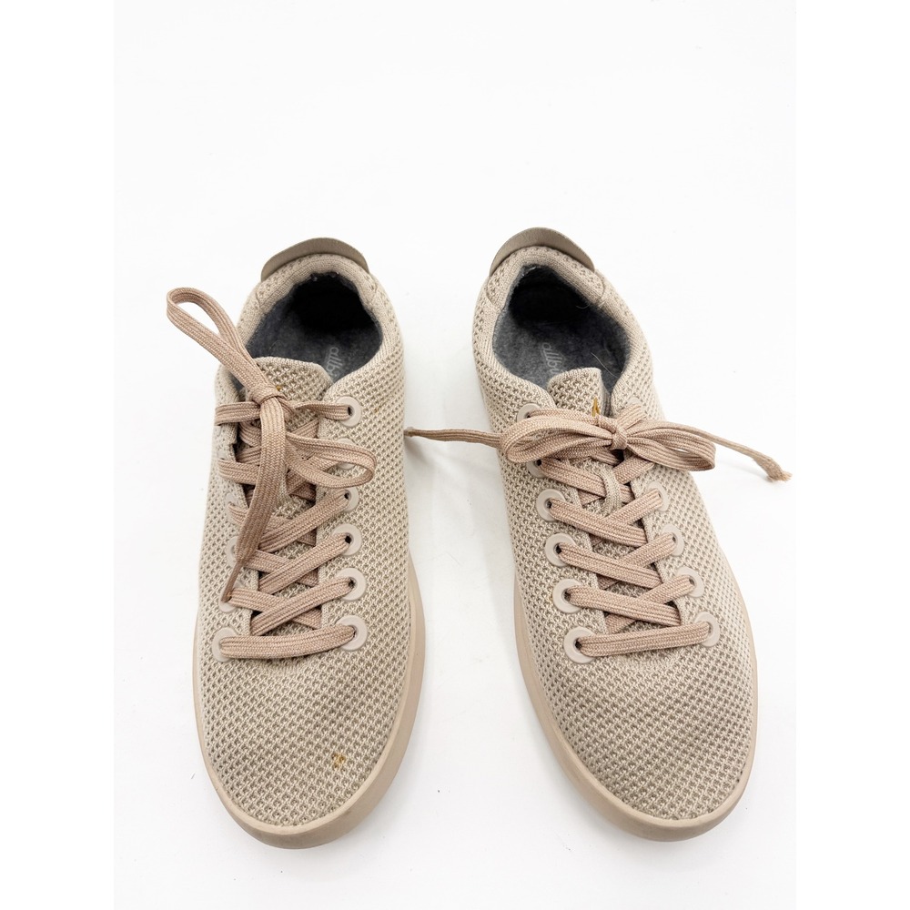 Allbirds Tree Pipers Oatmeal Beige Tan Low Top Sneakers Womens Size 7.5